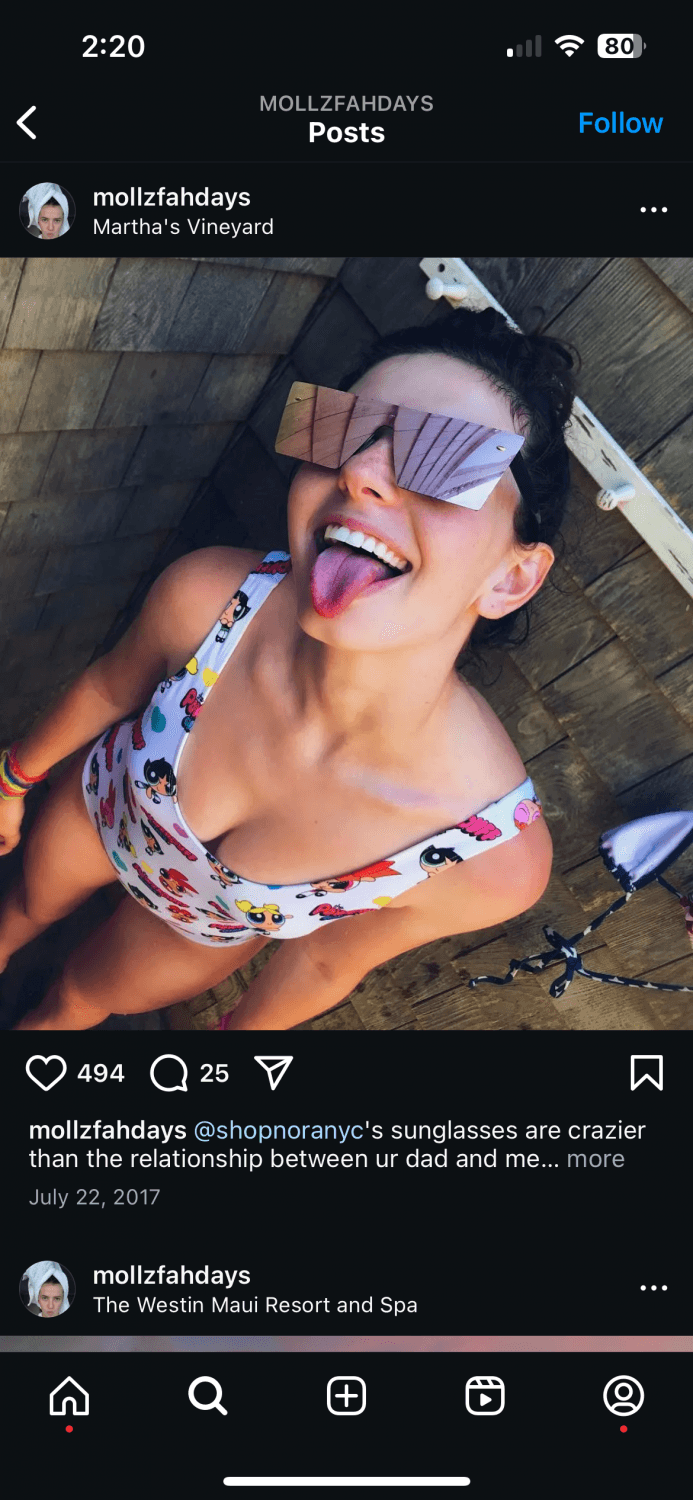 snapchat story slut on insta. she she talked on snap abt how her babysitters asked her for 3sme