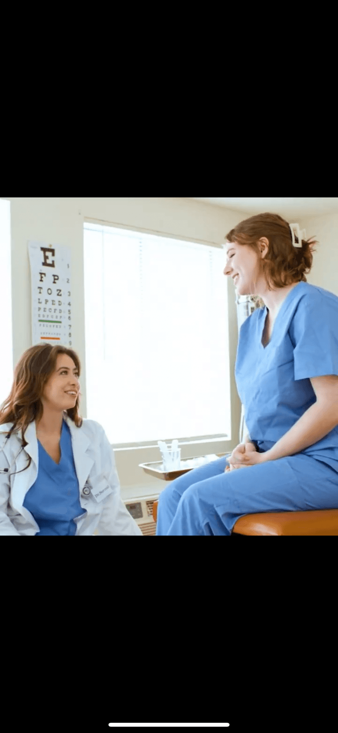 Patients exam leads to some lesbian fun