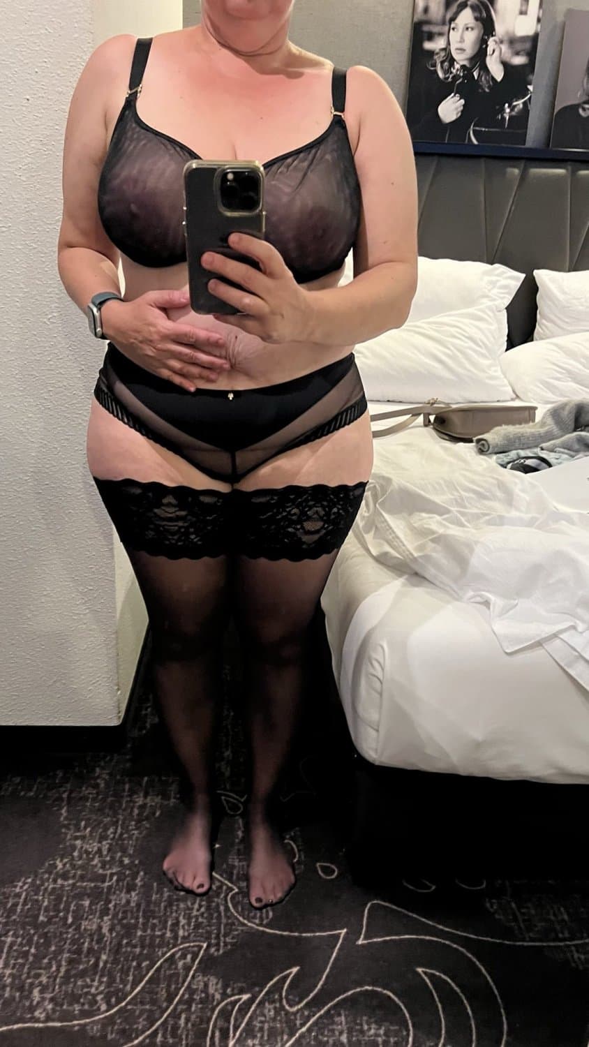 German Wife on Business Trip