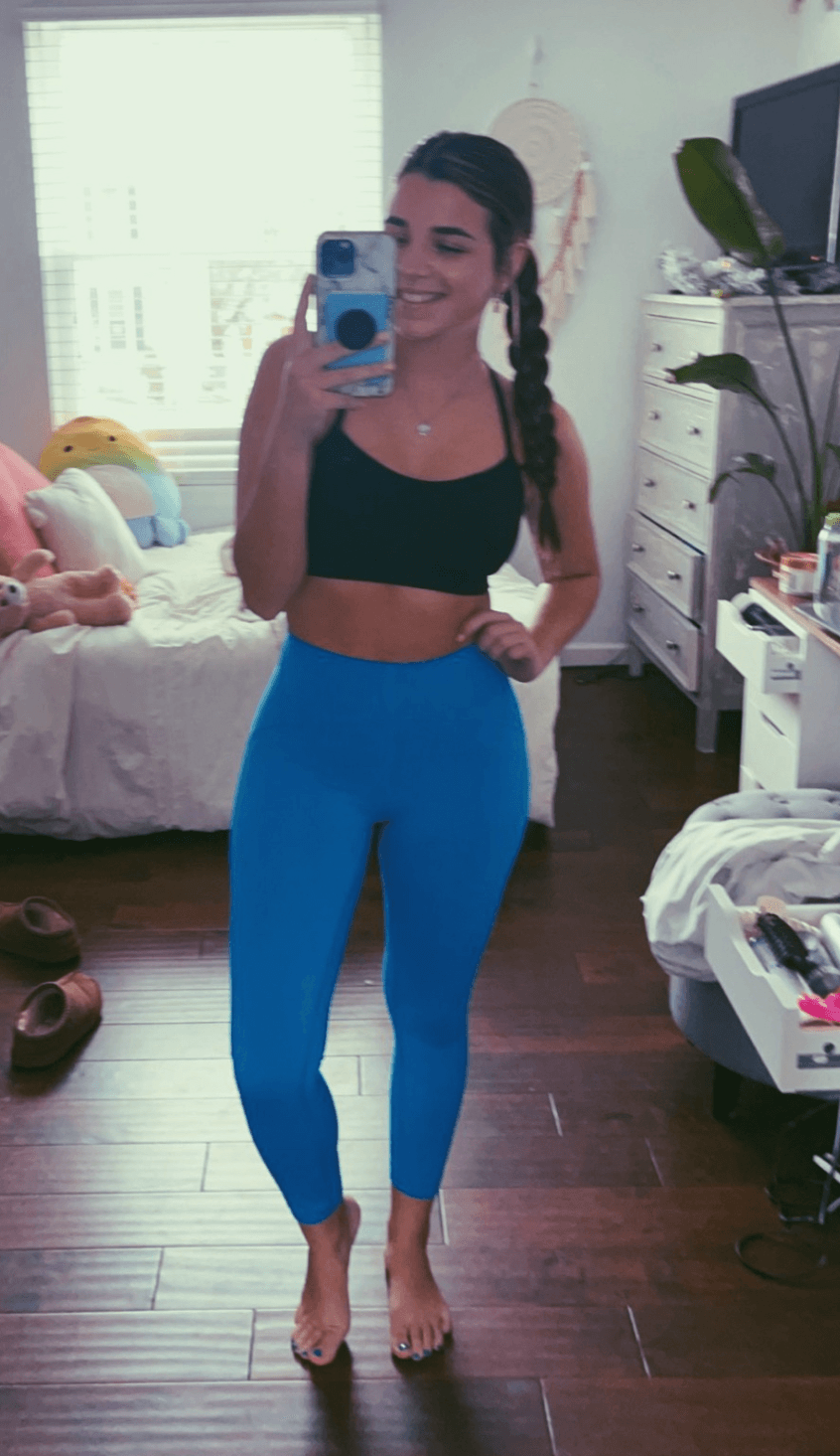 sexy 22yo sorority slut before and after gym - teen, sexy, hot, petite, busty, college,18 19 20