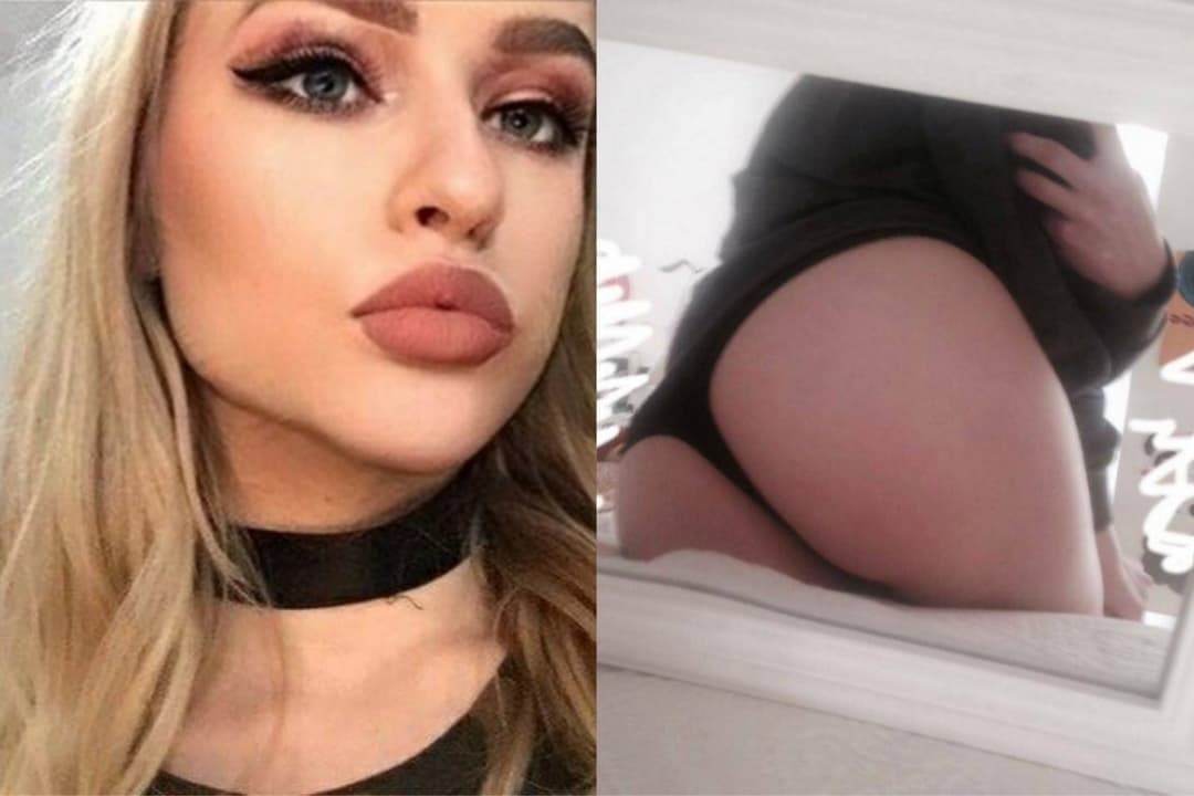 18yo Alternative Blonde Teen with Big Ass