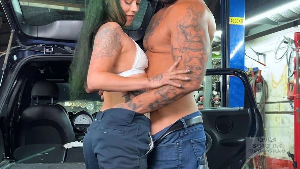 My Mechanic Stepdaughter Vanessa