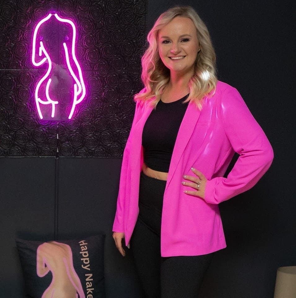 This hottie proves that she is "Happy Naked" when she goes on the G G G W bus and masturbates