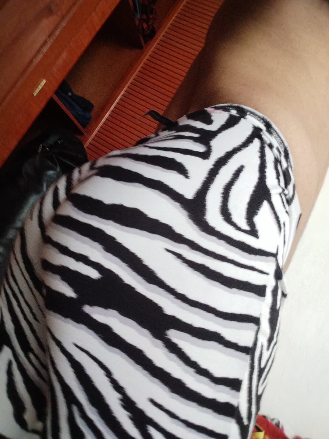 Culo en pijama de cebra