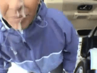 Snow White -Thick facial out in the SNOW!