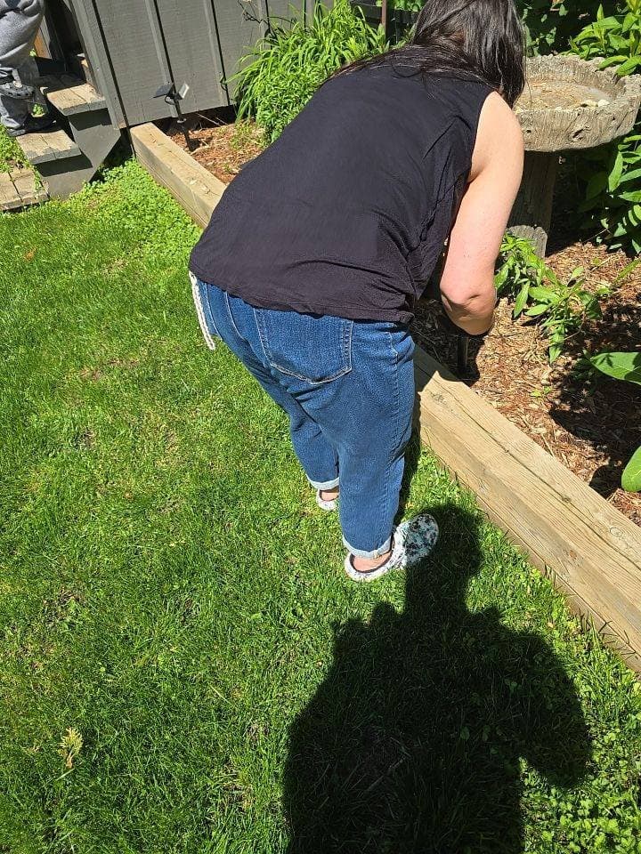 Creepshots of my mom working hard