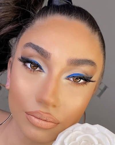 Sexy glamour woman face