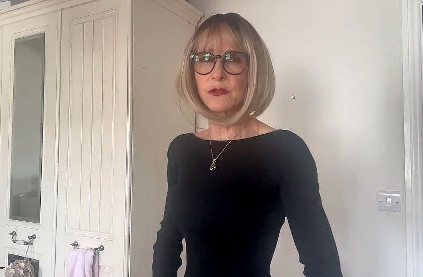 Grandmother with style, she are a player