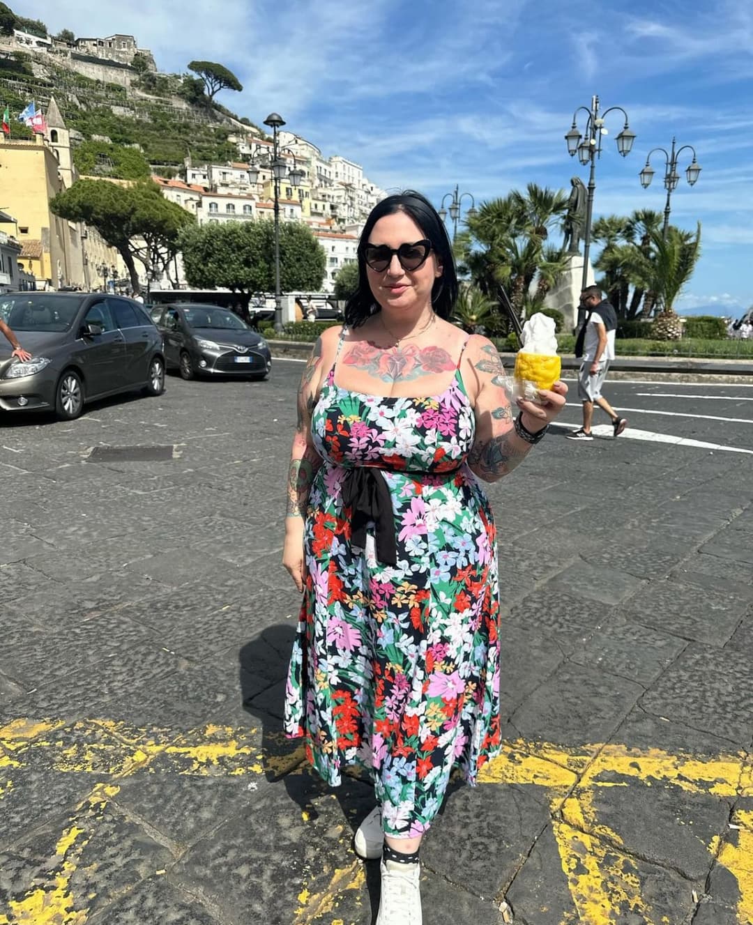 Big tits bbw goth slut Nicole fat chubby cum slut