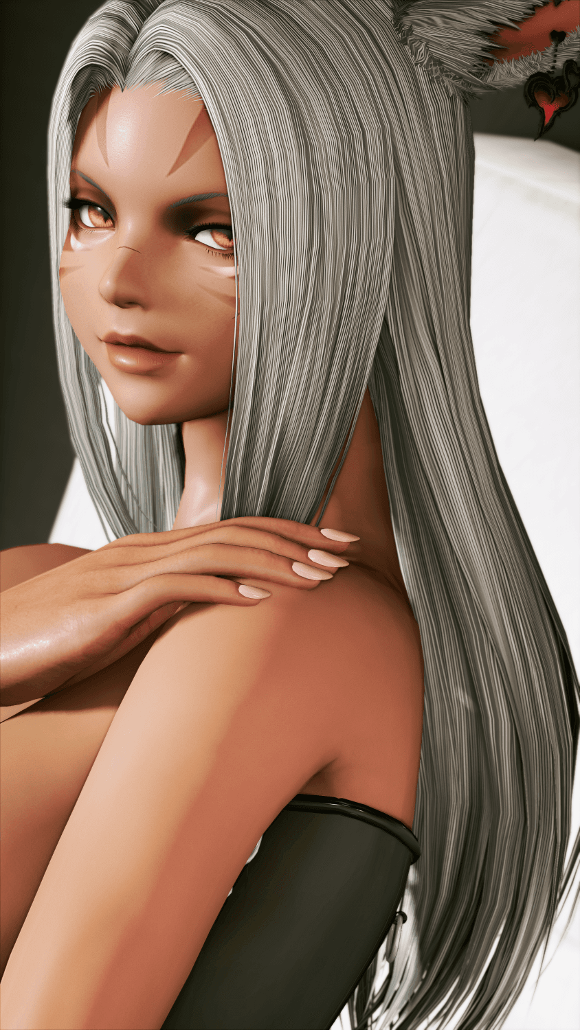 Click to view full size Final Fantasy XIV Online Miqote Catgirl August Dump, 4k