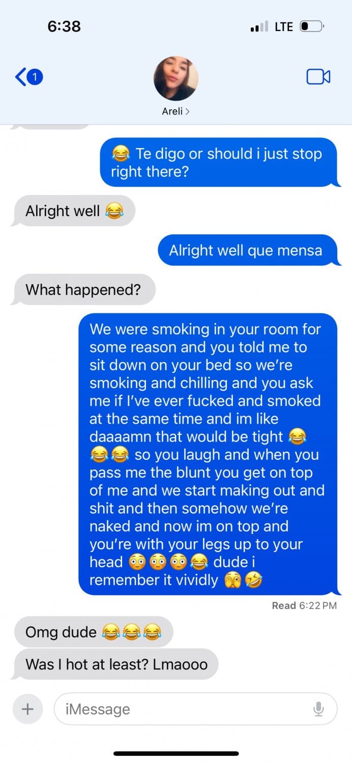 My name is Ricky and i love gooning to my beffa Areli ?‍? kik filthrgoon