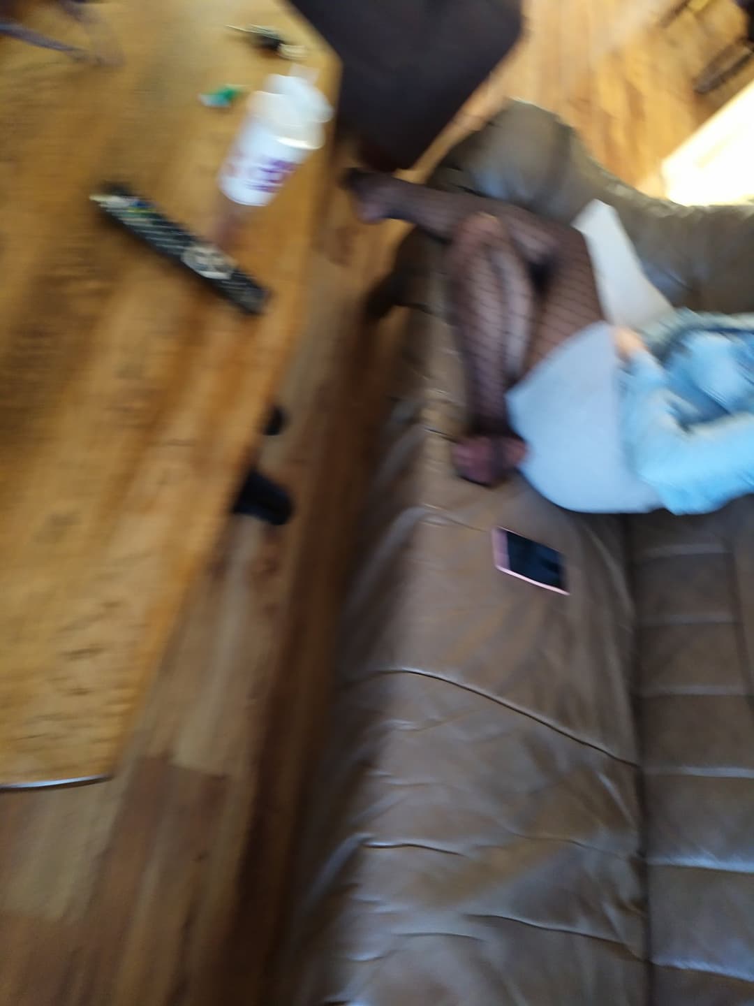 my wife best friend is Hot long legs Blonde with sexy feet in black pantyhose visit us creep shot