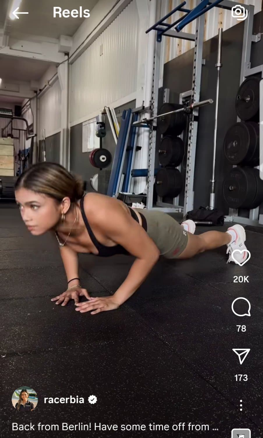 Hot racing driver Bianca Bustamante. Part 2.