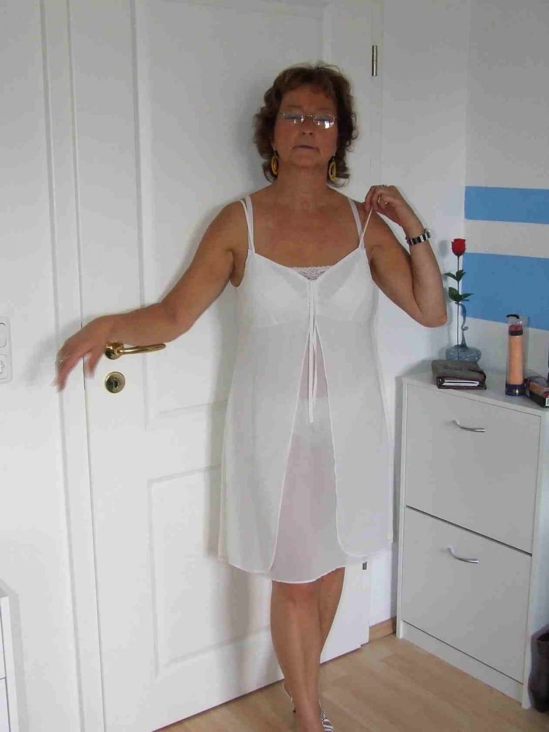 I was visiting Renate, a girlfriend from Kassel, Germany