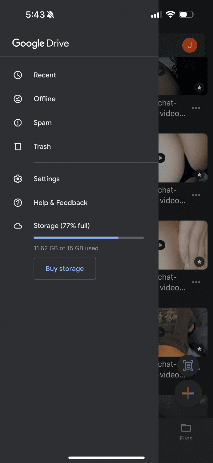 Click to view full size 11 google drives. 10-15 gb each one
