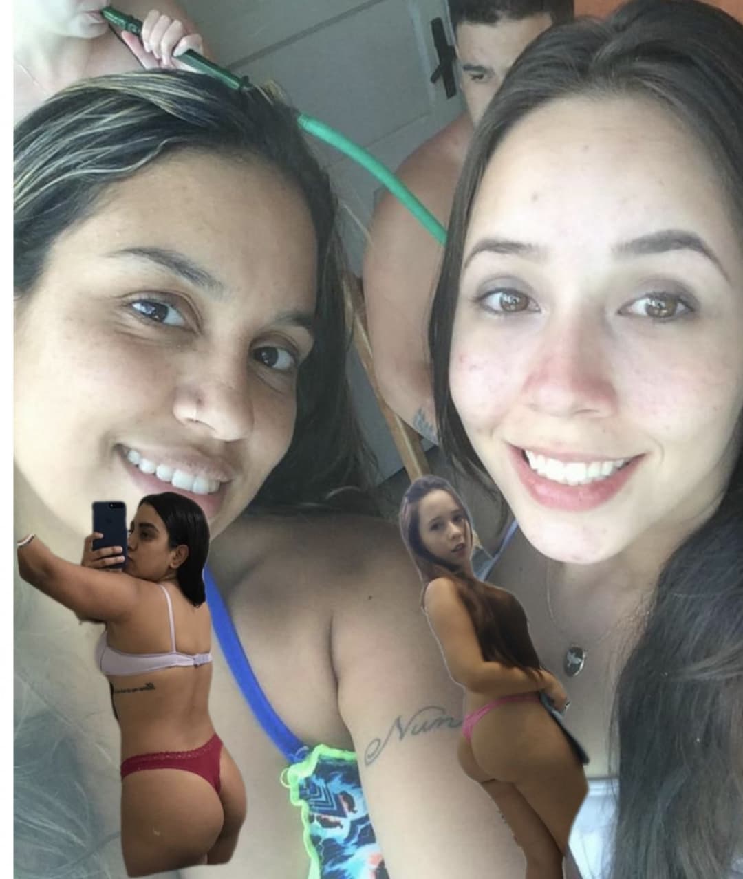 Sim, ele comeu as duas, marmitas namoradas dos amigos, cara comeu as 2 namoradas do amigos