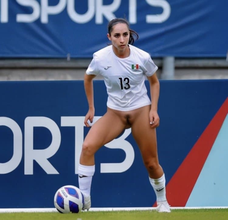 Araceli Torres de Chivas Femenil - desnuda y sin calzón (FAKE)