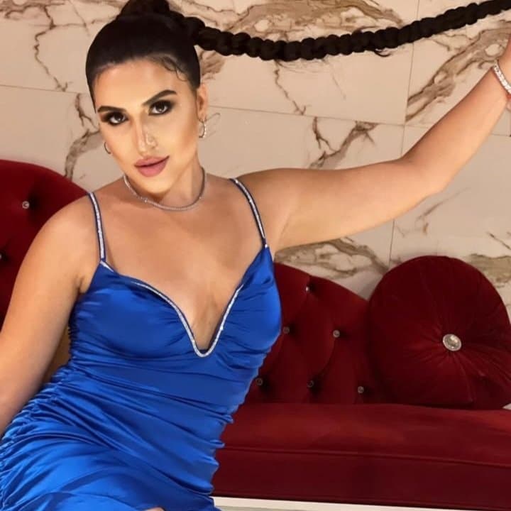 Sexy glamour feet pedicure woman