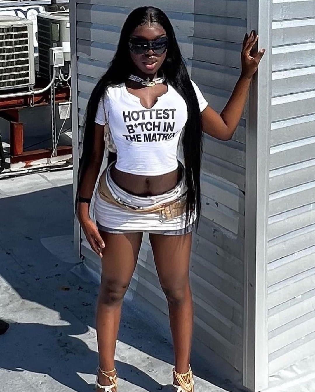 Dark Skinned Bimbo Barbie