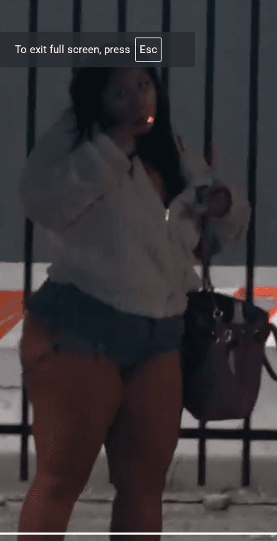 fat cakes latina milf hooker smoking cigarette jean shorts