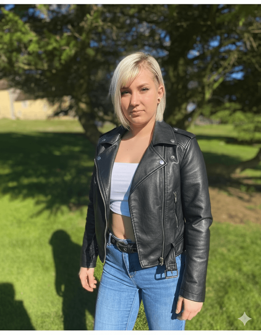 A young sexy blonde girl to satisfy all your desires