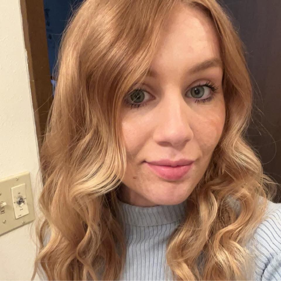 Young blonde married old man