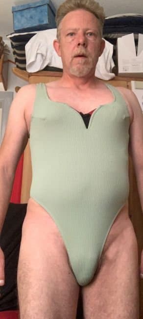 Chris in daughter Swimsuit blowjob