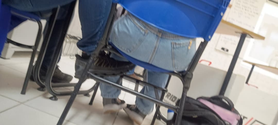 Candid ass that I took (college and bus stop) #7