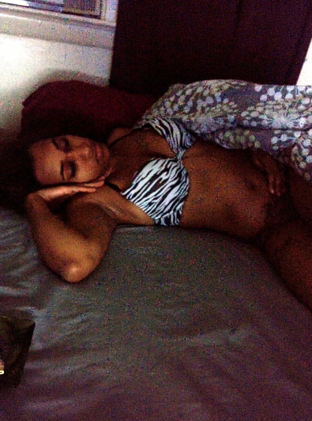 aunt nesha passed out drunk