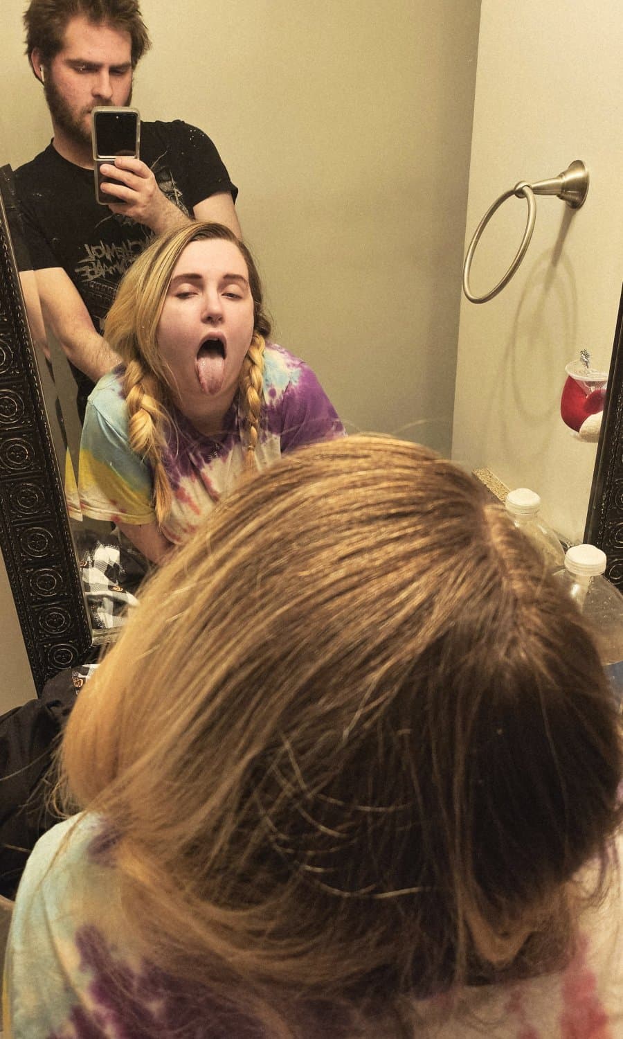 Leaked goth couple. Send a chat for more i hav lots and lots, these two are whores