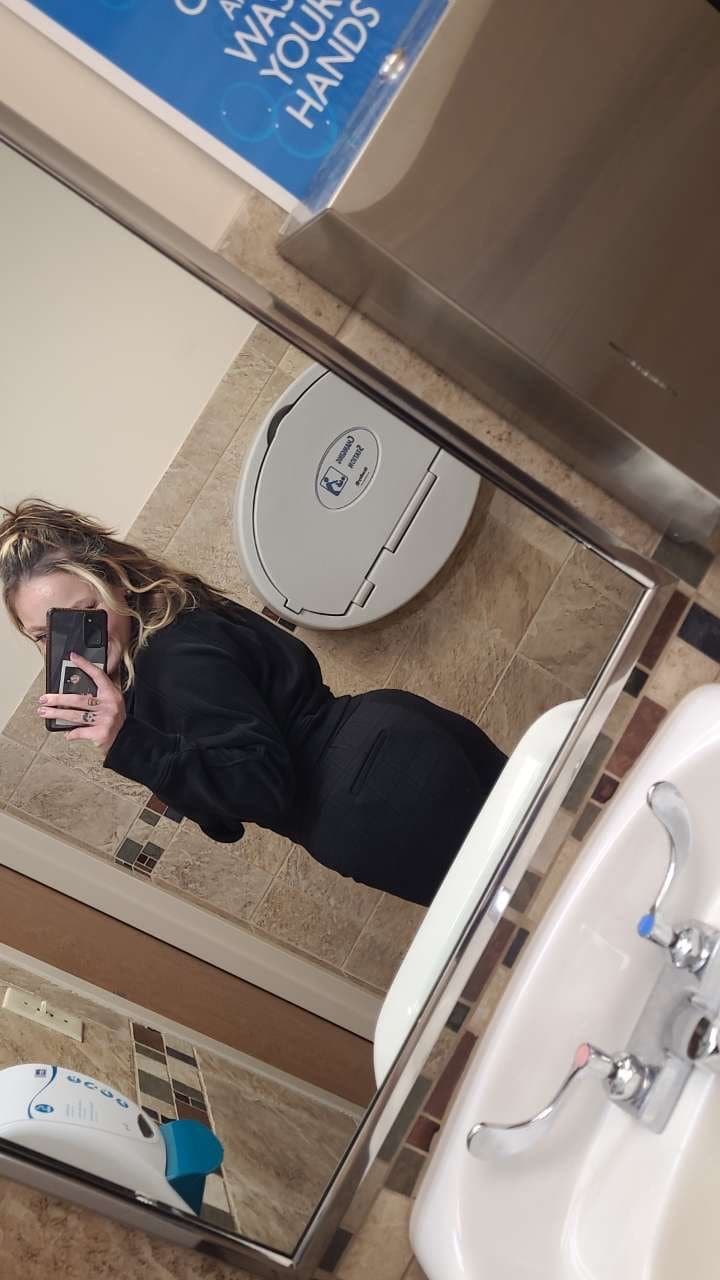 Would you flirt with my girl while shes at work? Kik QueenSCuk3