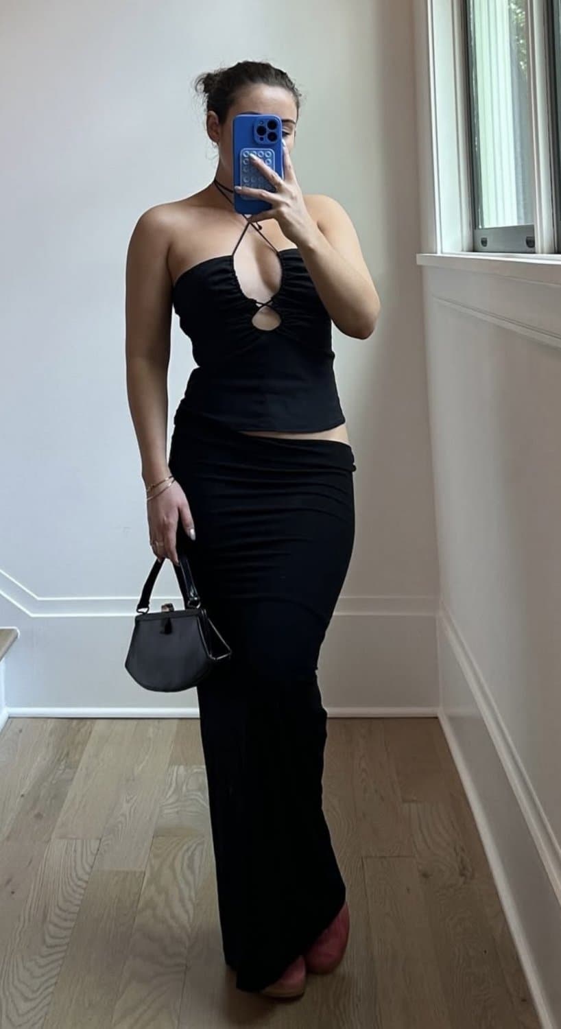 Gorgeous pale skin brunette college fiancé