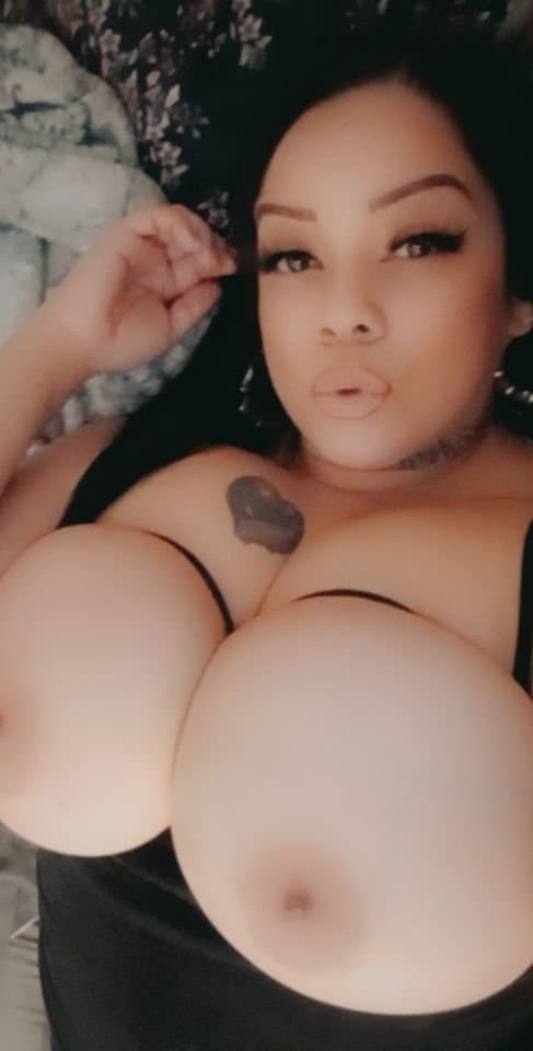 Latina chola has massive tits and loves cum on her lips and massive tits