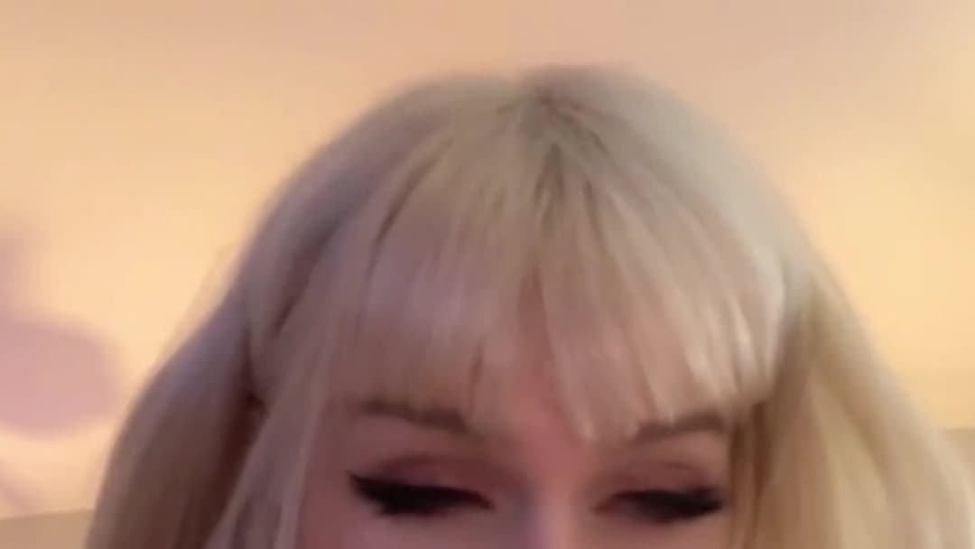 Softcore Edit - Skinny blonde slut sucks and rides