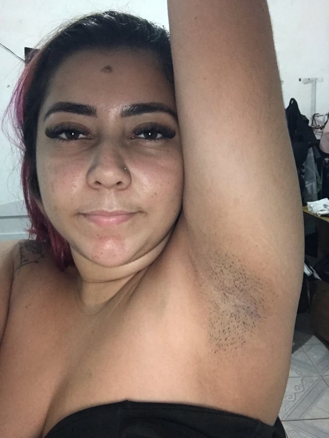 Fetish stubble Armpit