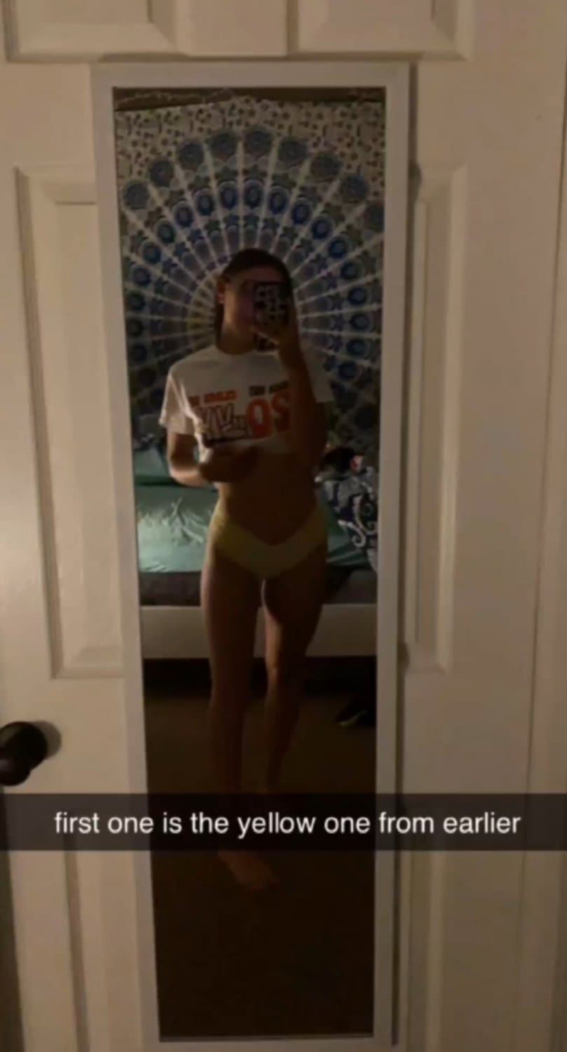 My girl horny after showing off all her new panties (Tatum)