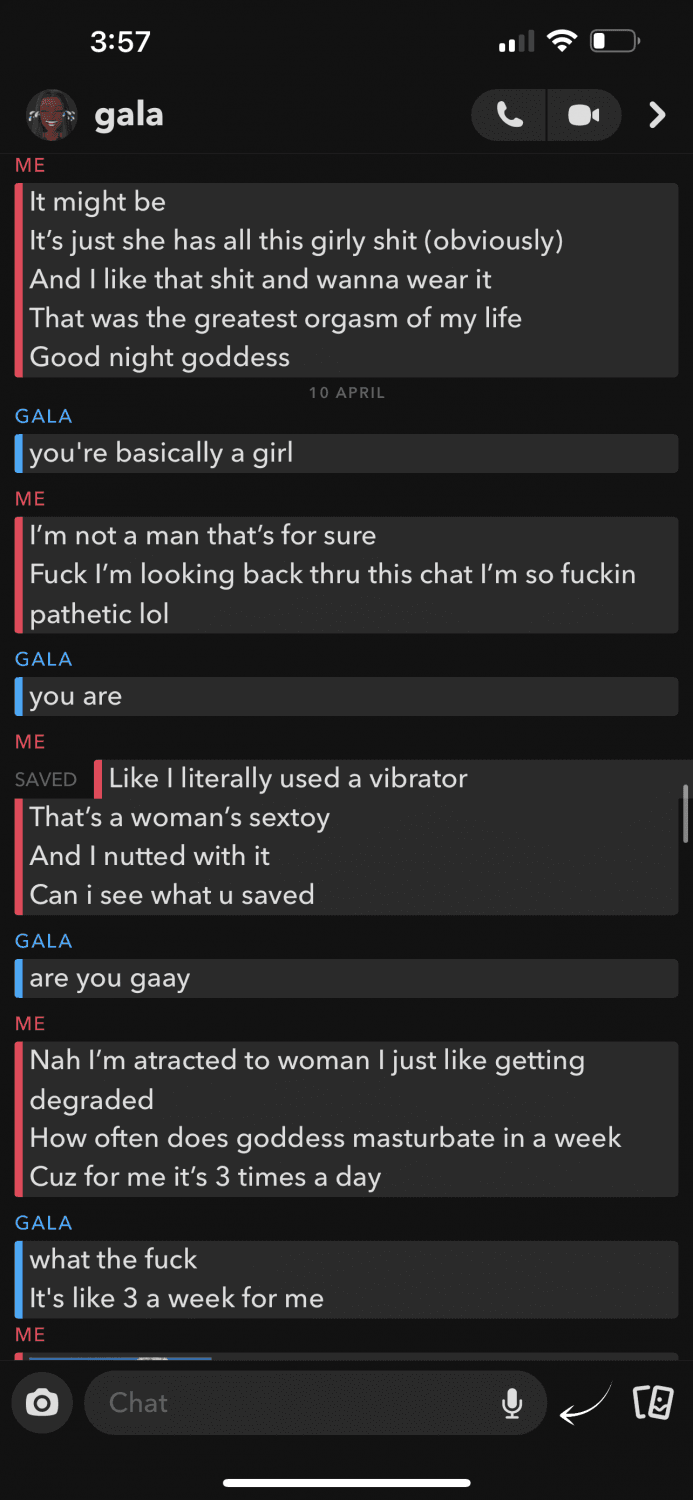 Click to view full size aussie wb chats w black goddess on snap