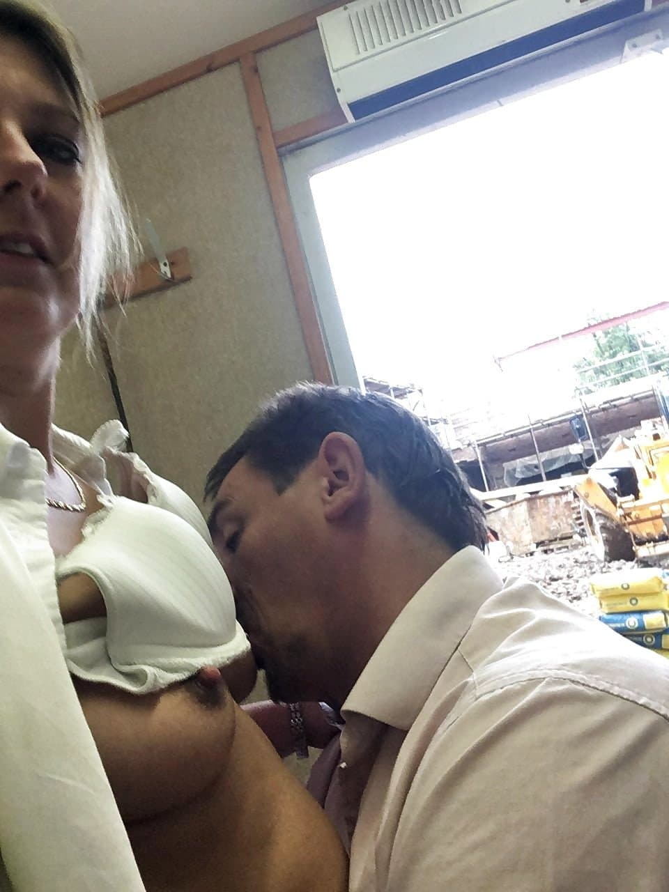 Amateur blonde swinger wife