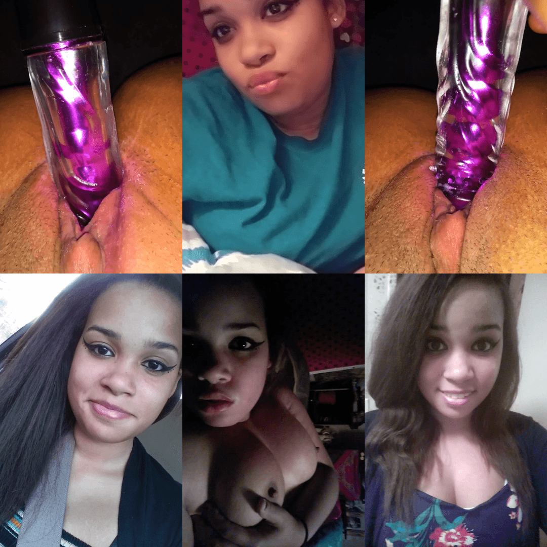 Ebony Girlfriend Leaked Fucking her Pussy with her Dildo and Creams Herself Like A Webslut Whore