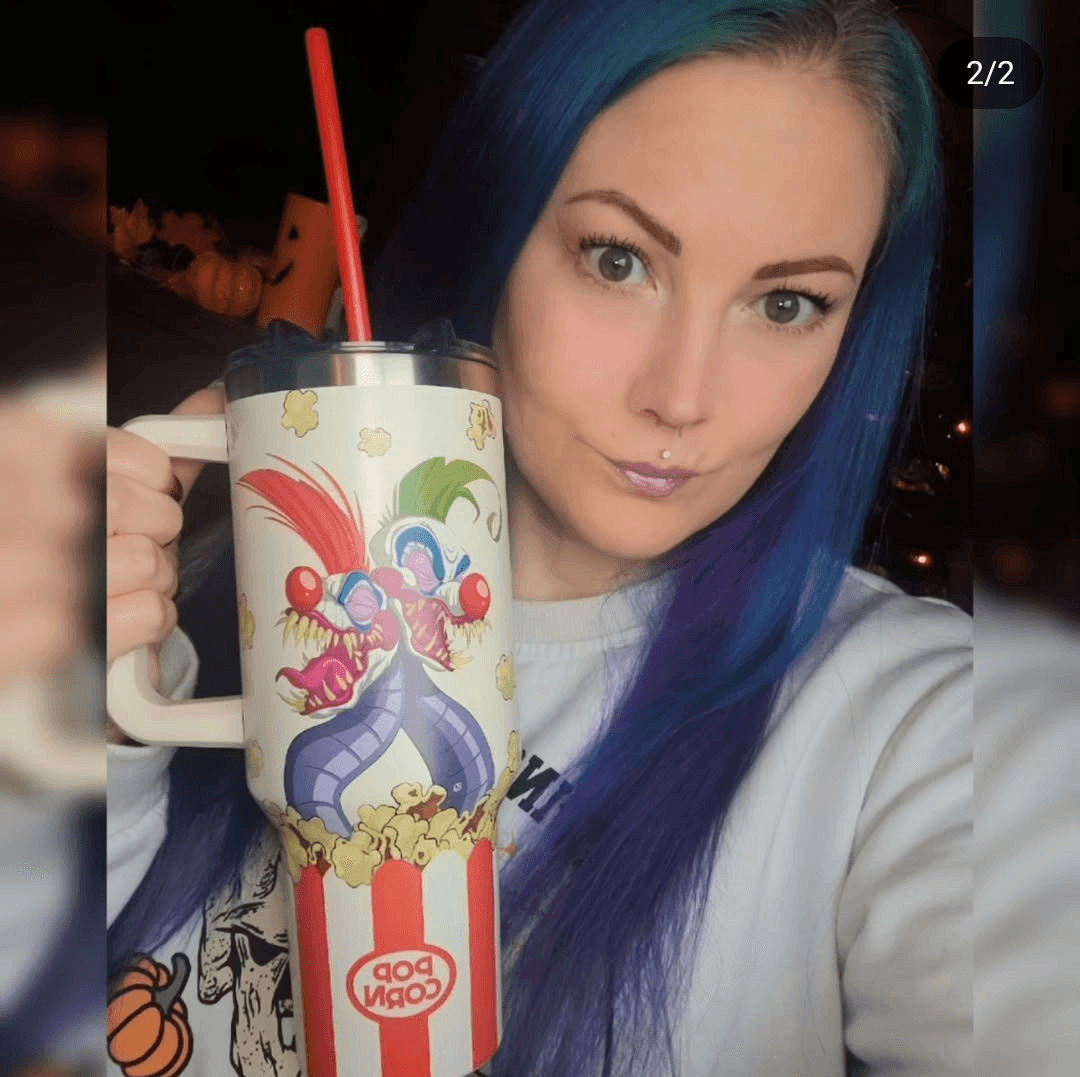 Click to view full size Radiant skin on this 45 year old MILF. Would love seeing her victimized in a snuff film.???