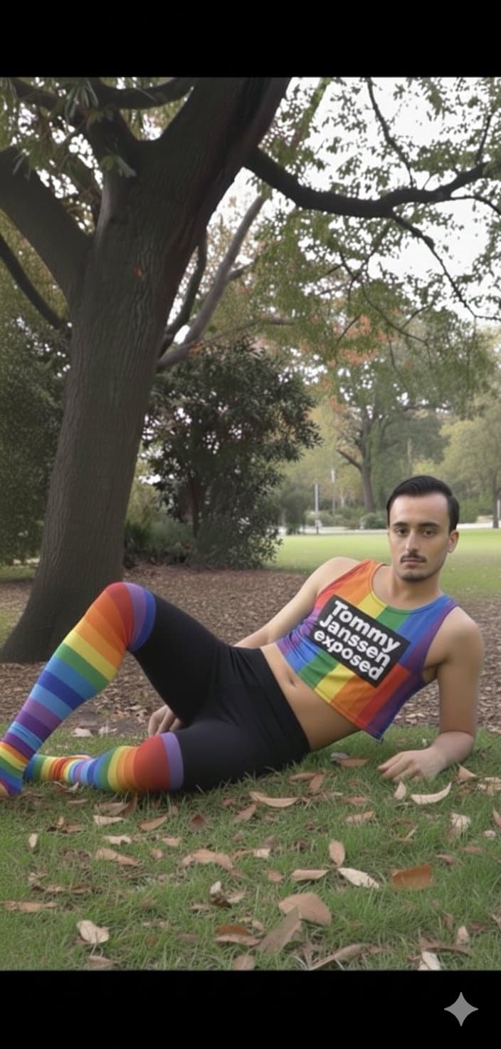 Tommy Janssen dutch horny faggot