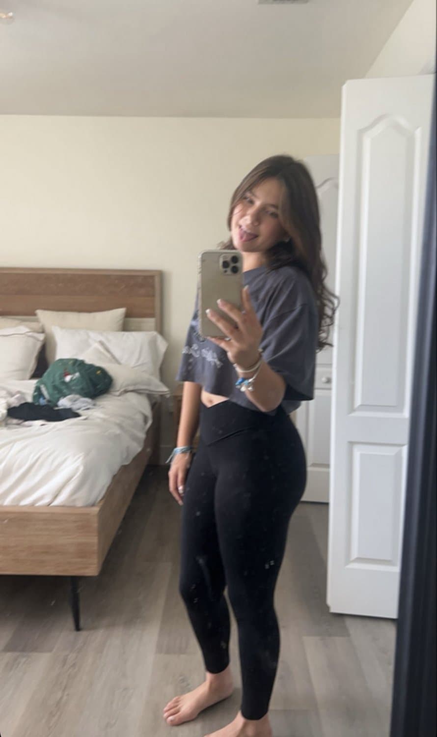 Click to view full size Hot young Latina teen Lexi nudes leaked on snap, message me for the nudes