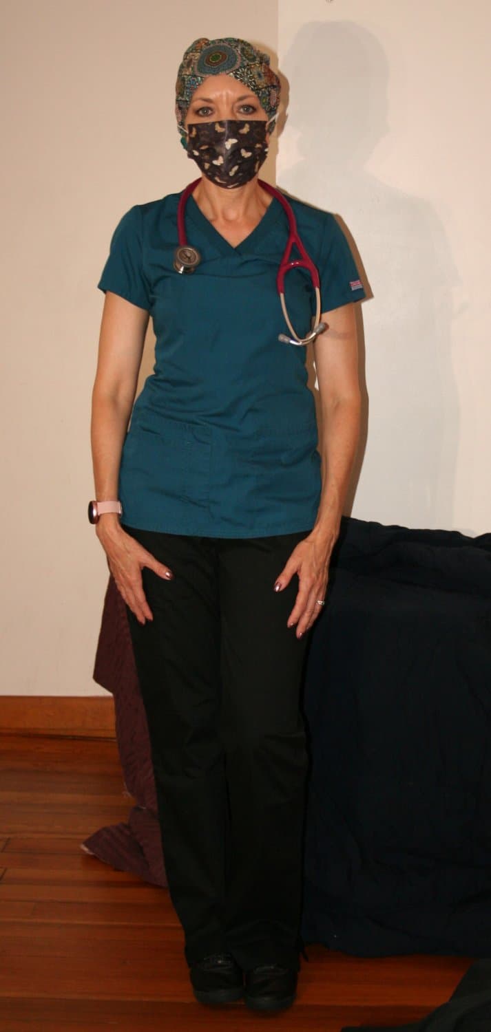 Slut Julie Strips After Work