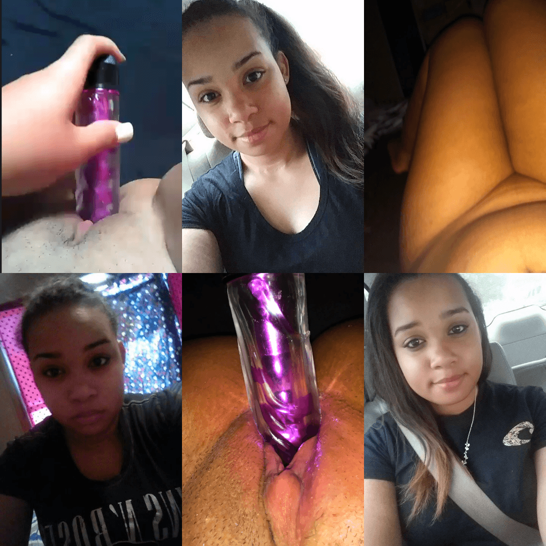 Ebony Girlfriend Fucks her Leaked Webslut Pussy Deep with Dildo and Makes Herself Cream and Squirt