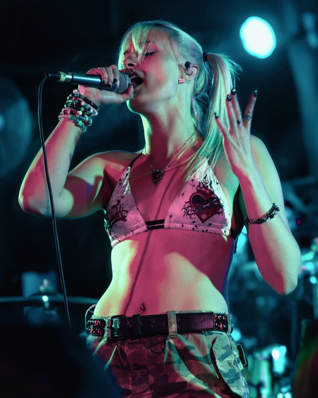 Beautiful Blonde South Arcade Singer Harmony