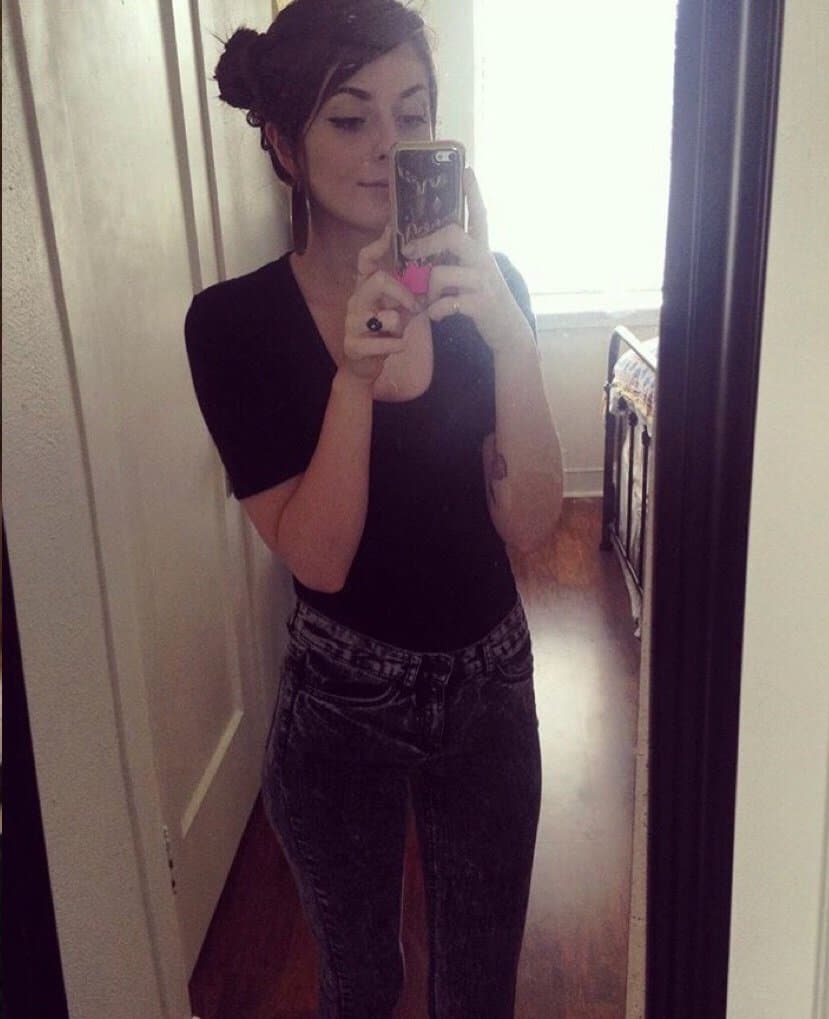 Hipster with a tight body