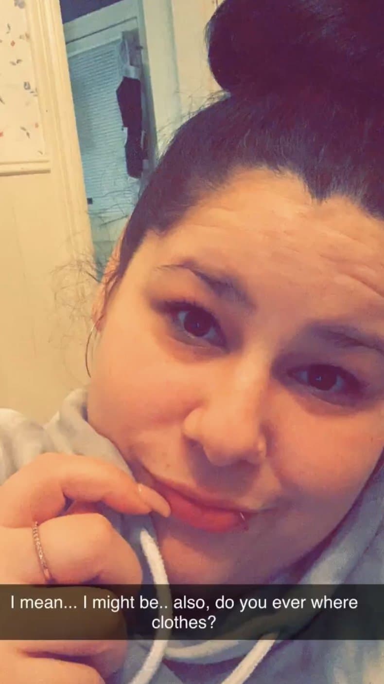 Slutty MILF Jessi in her work office acting naughty