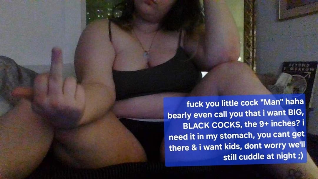 poor dumb fat fuck disgrace