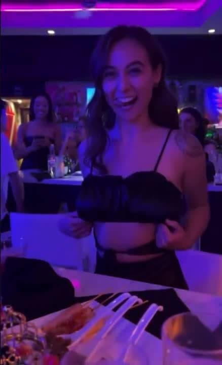 Click to view full size nightclubs sluts flashing and having fun - voyeur, college, sluts, whores, sexy, nude, caught, party