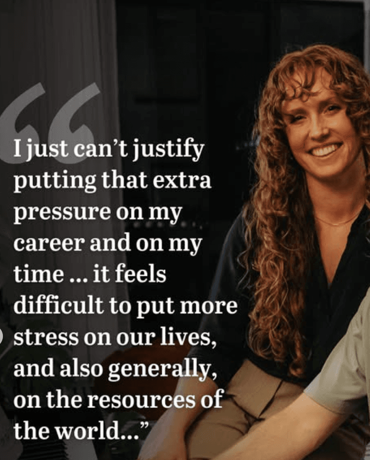 Feminist Lawyer doesnt want kids. Too bad.